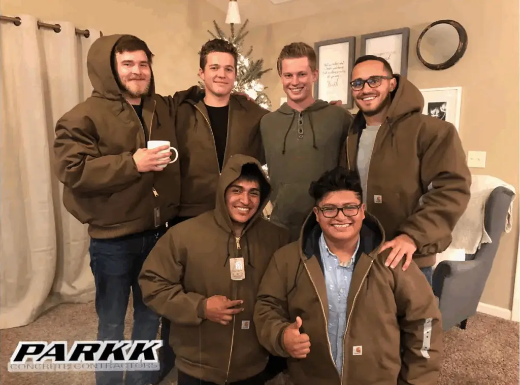 parkk concrete team photo